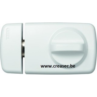 Verrou de porte Abus 7010 blanc