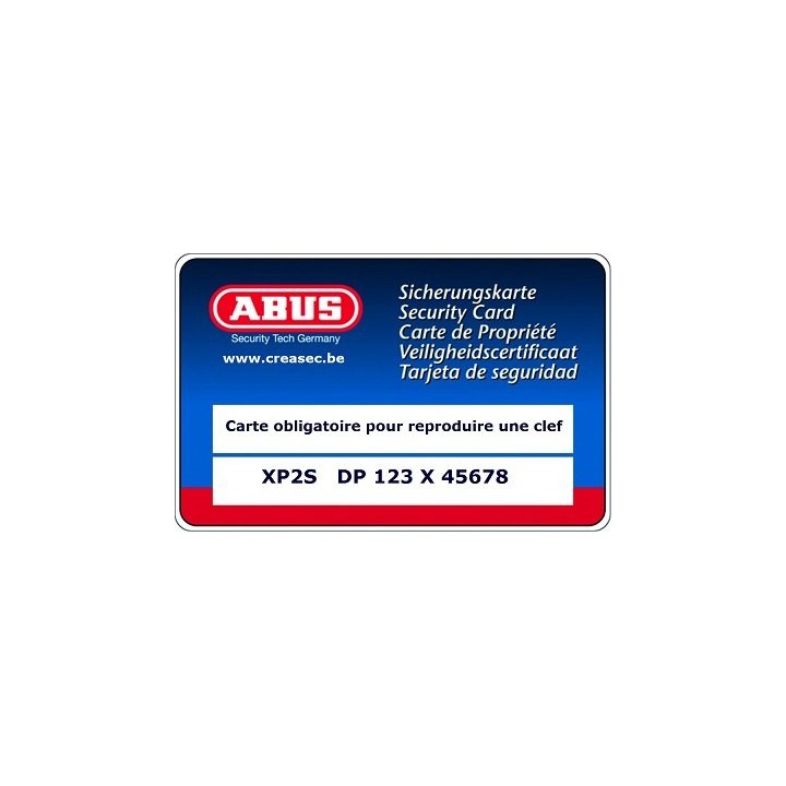Cle Abus XP2S
