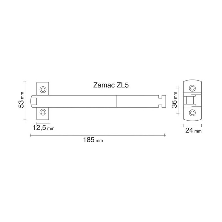 Entrebailleur pour baie coulissante