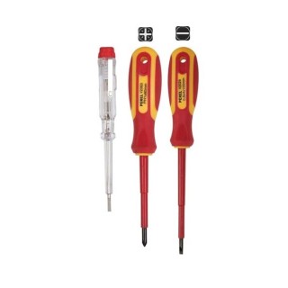 Set de 3 tournevis isolés