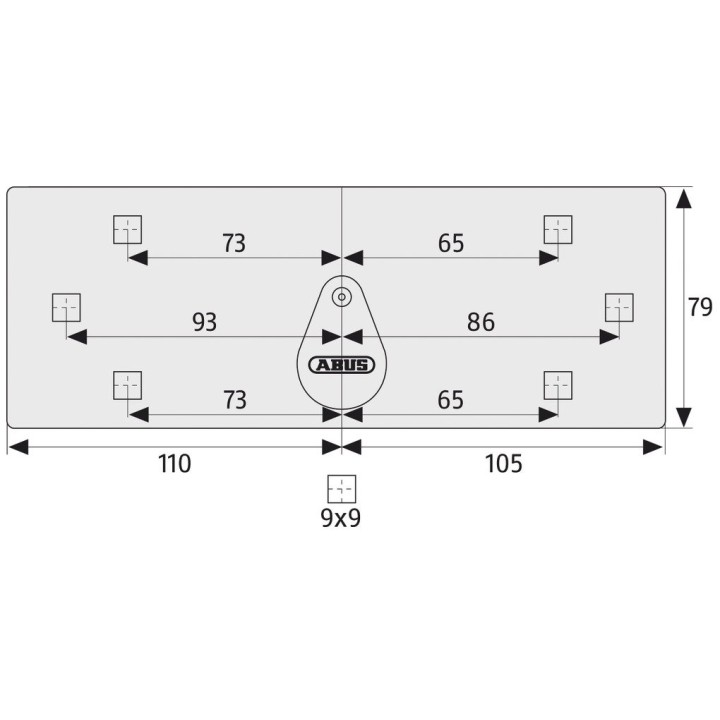 Bloque portière ABUS Integral 141