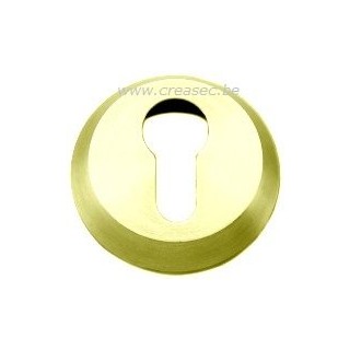 Rosace de sécurité dorée