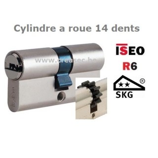 Cylindre de porte avec 14 dents