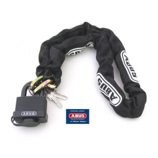 Chaine et cadenas Abus série 6KS black