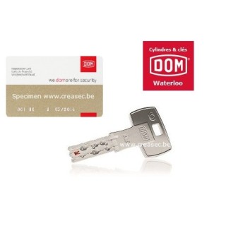 Copie clé Dom série ix TwinStar