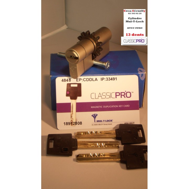 Cylindre Multlock 13 dents