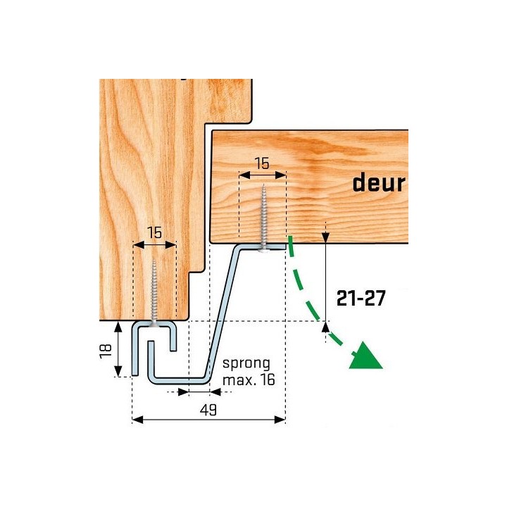 Secustrip ouvrant extérieur - Creasec.be