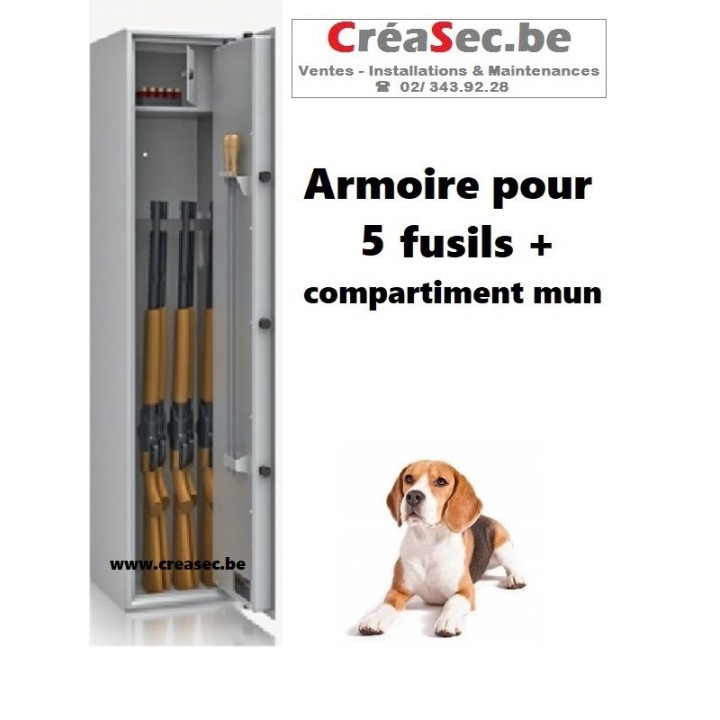 Armoire a 3 fusils