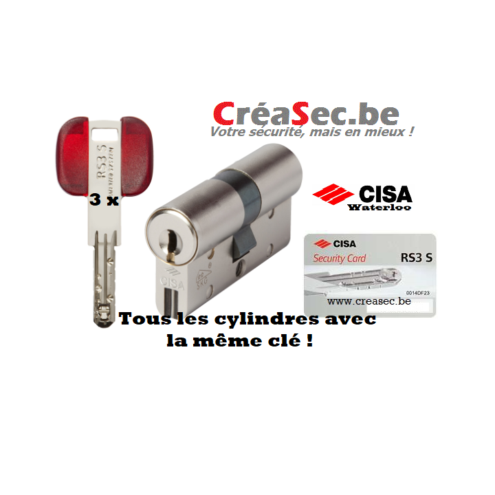 Cylindre Cisa RS3S by Creasec.be
