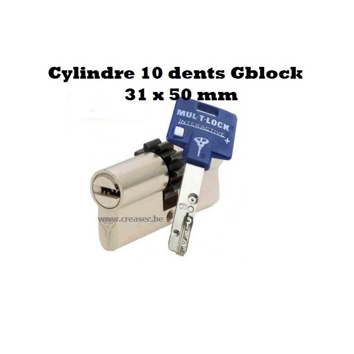 Mul-T-Lock 266S crémaillère 10 dents