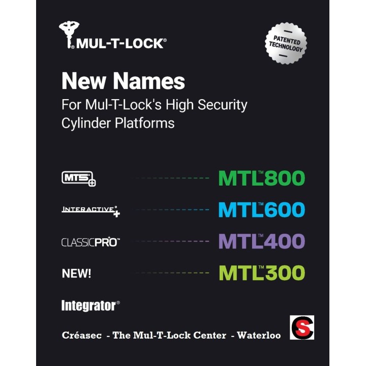 Clef Mul-T-Lock Intégrator