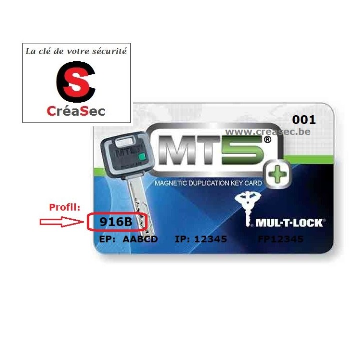 Clef Mul-T-Lock Intégrator