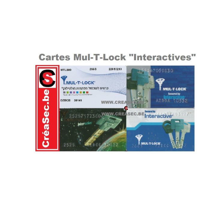 carte de propriété Mul-T-Lock Interactive