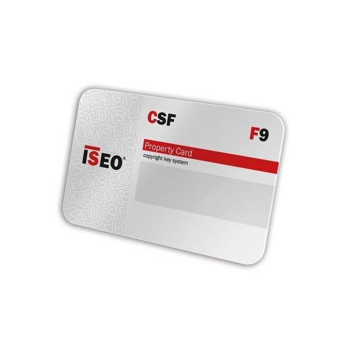 clé pour cylindre  ISEO F9