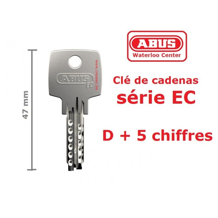 Clé Abus pour cadenas EC