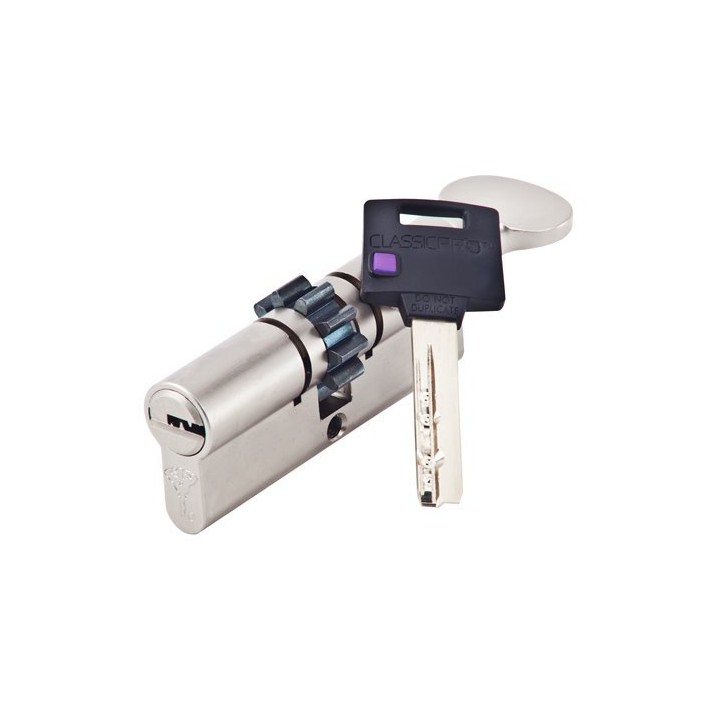 cylindre Multlock bouton et roue 10 dents