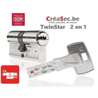 Cylindre Dom TWINSTAR débrayable