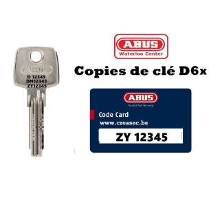 refaire clé abus d6