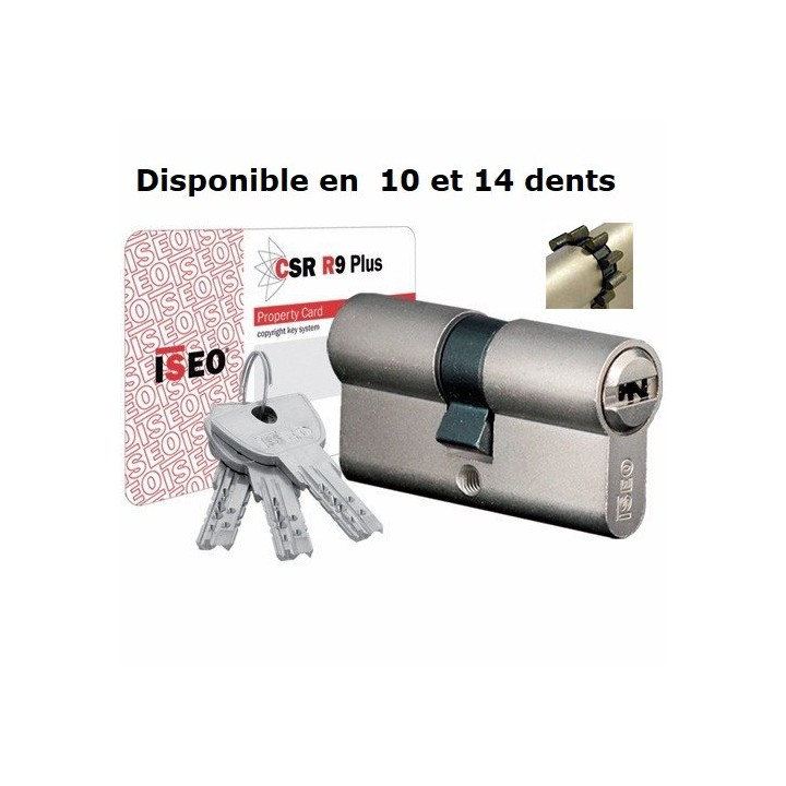 cylindre ISEO csrR9+  Creasec.be