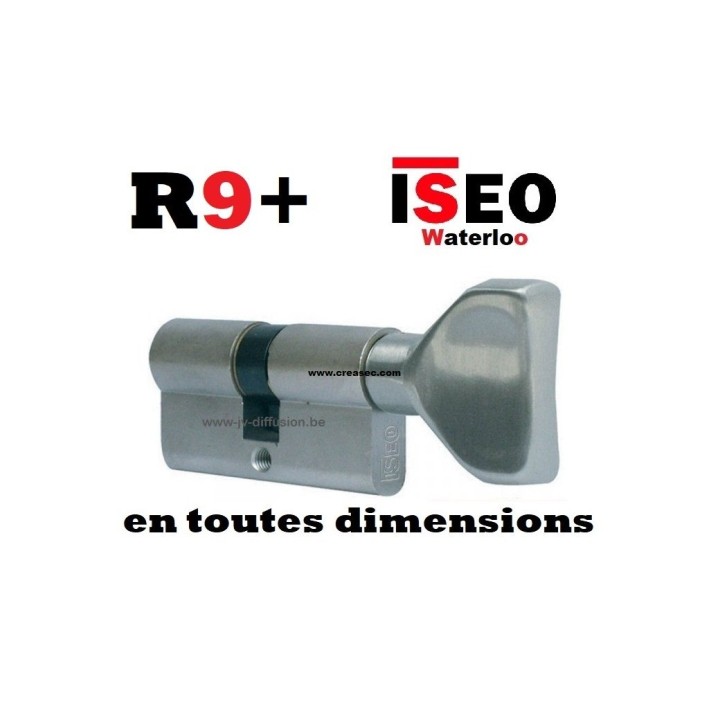 cylindre ISEO csrR9+  à bouton