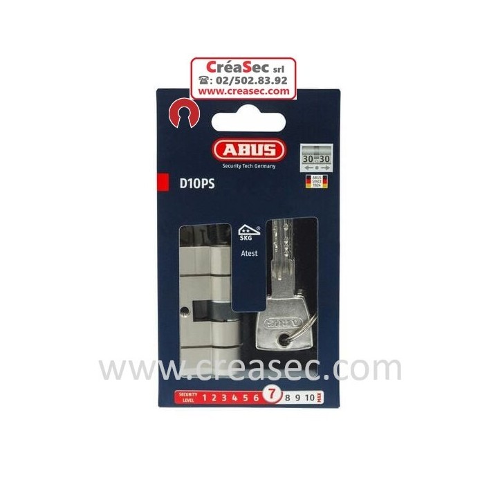 Abus D10 sleutel op code