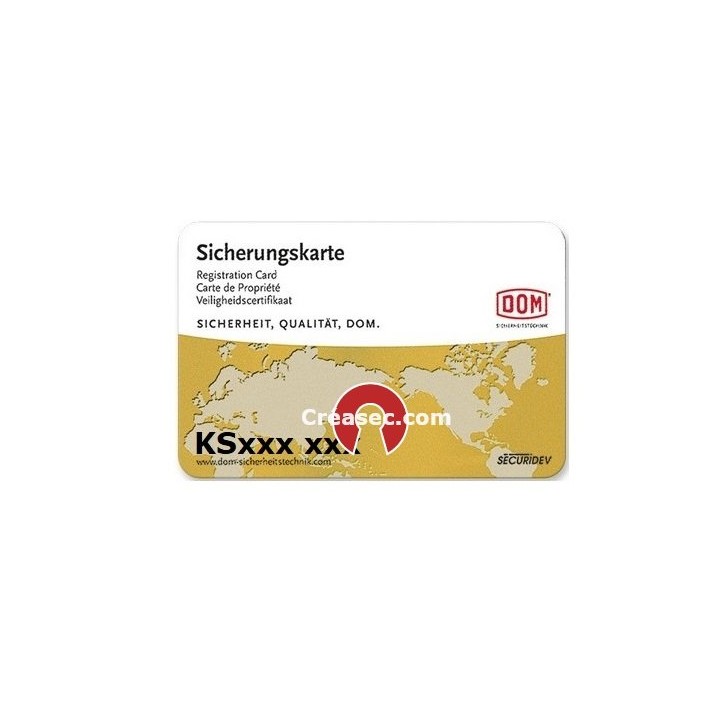 double de clé Dom ix Saturn