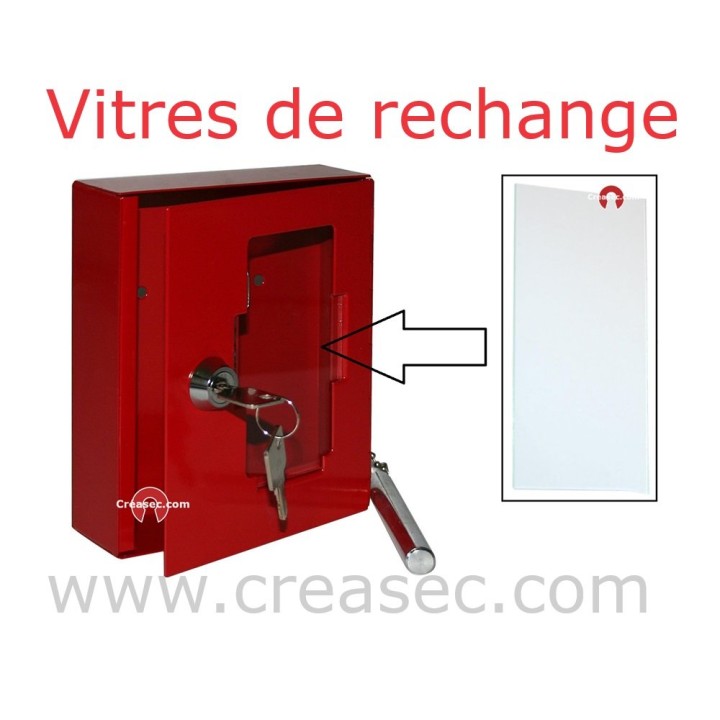 Boîtier de secours avec marteau