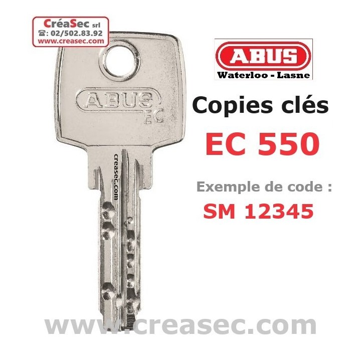 Faire clé ABUS EC550