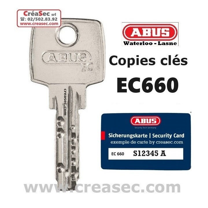 Reproduction clef ABUS D6