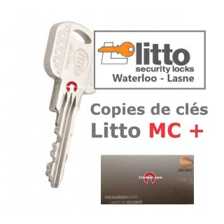 Copie de clé LITTO MP Plus