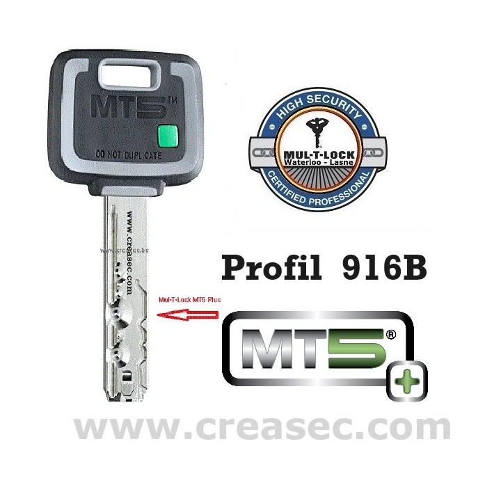 copie clé Mul-T-Lock  MT5+