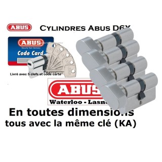 Cylindre ABus D6X à bouton