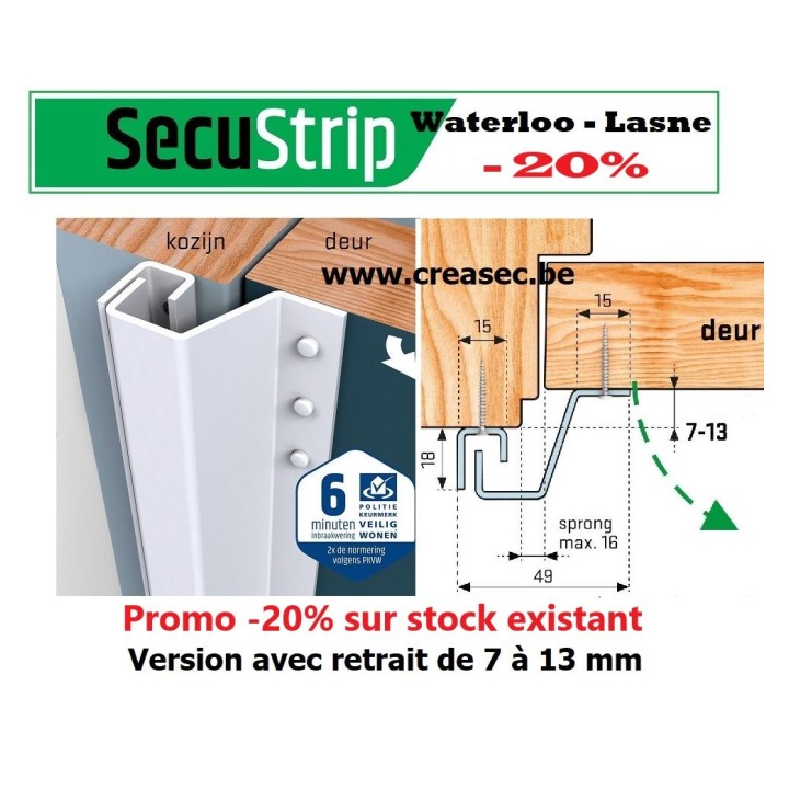promo Secustrip ouvrant extérieur 0- 6 mm