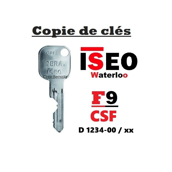 copie clef csf f9