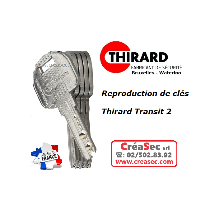 faire clé Thirard 