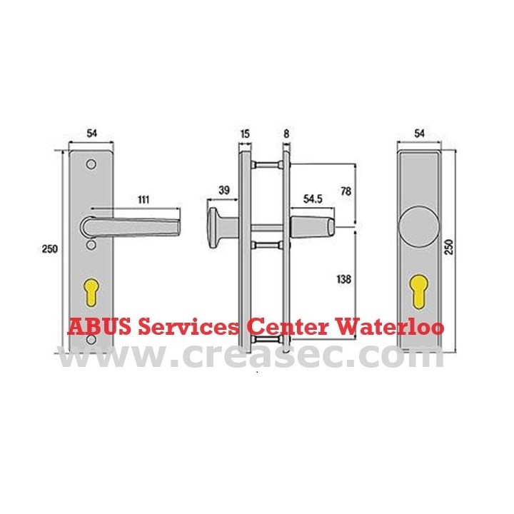 GArniture de sécurité ABUS BLPZ