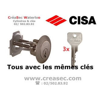 Cylindres a languette à même clé