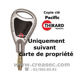 faire clé FTH pacific