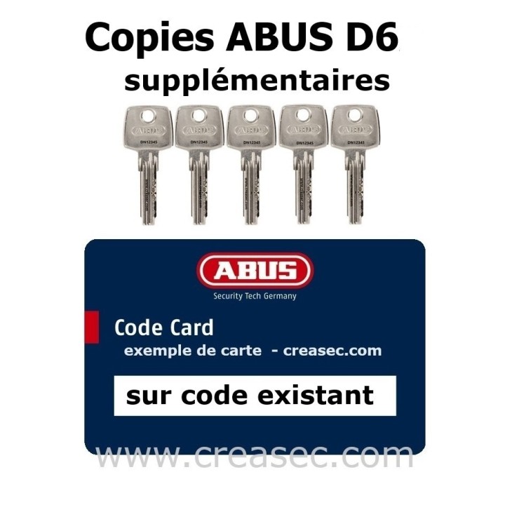 Abus D6 à bouton