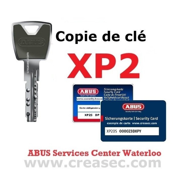 sleutels Abus XP2S