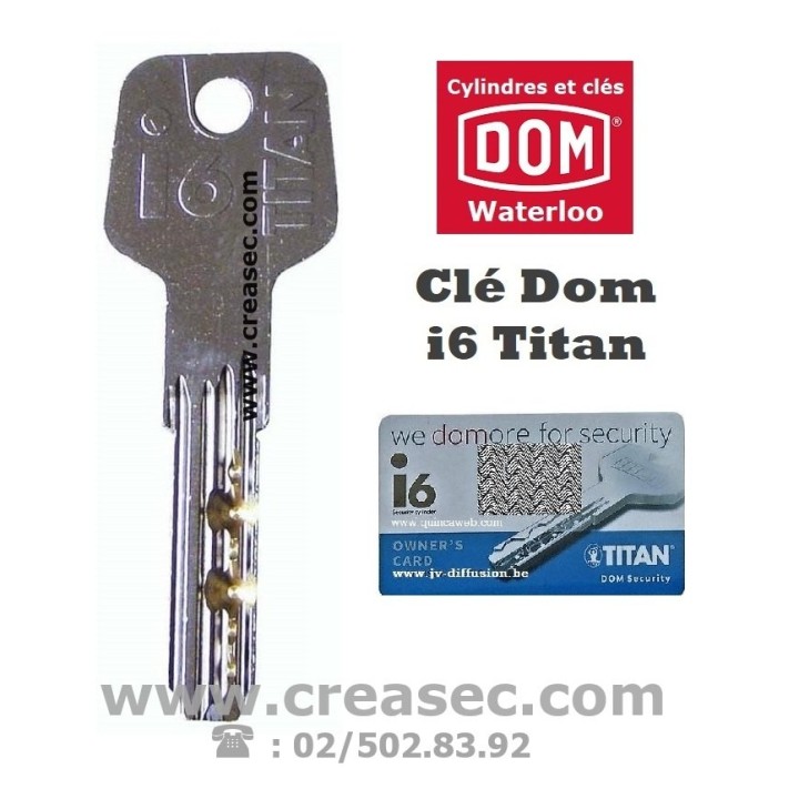 copie cle titan i6