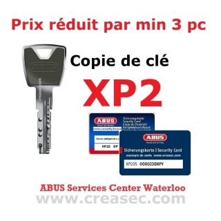 sleutels Abus XP2S