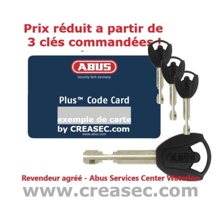 Clé copie Abus Granit Plus