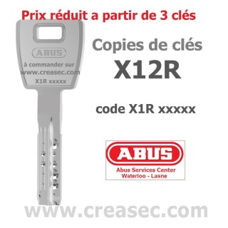 Copie clé ABUS X12R