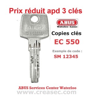 Reproduction clef ABUS D6
