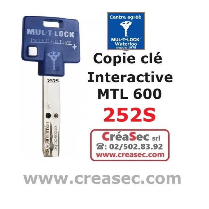 copie clé Mul-T-Lock 252