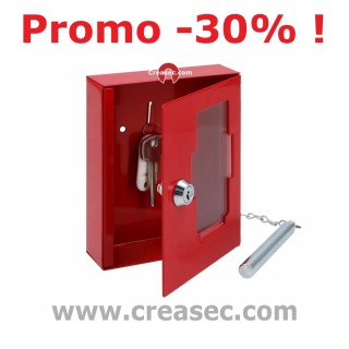 promo boitier secours avec marteau 