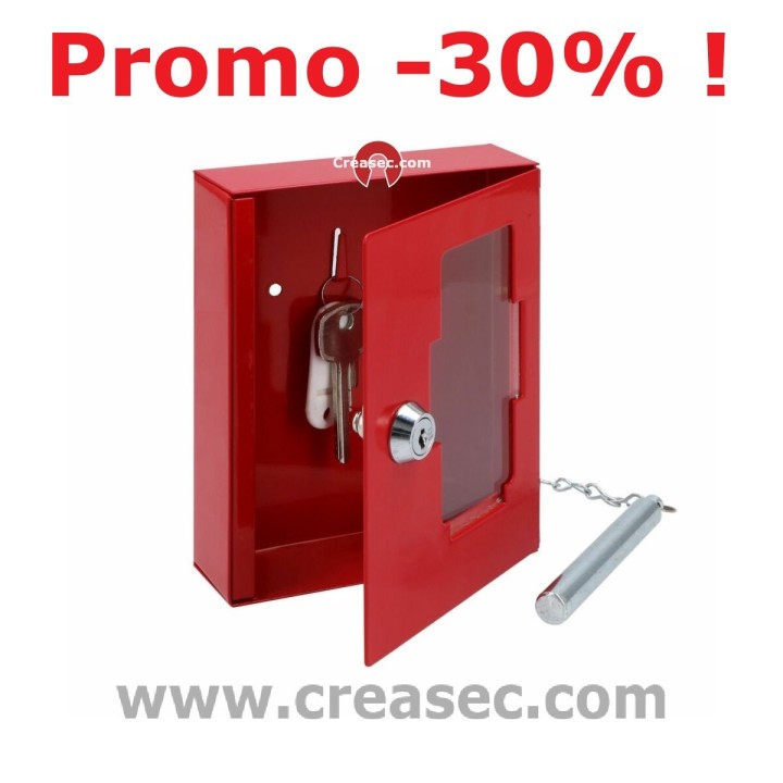 promo boitier secours avec marteau 