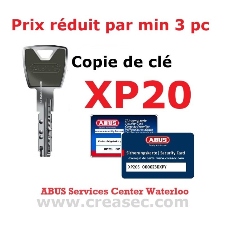 Kopie sleutels Abus XP20