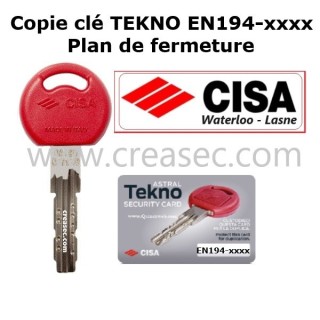 Copie cle Cisa Technopro